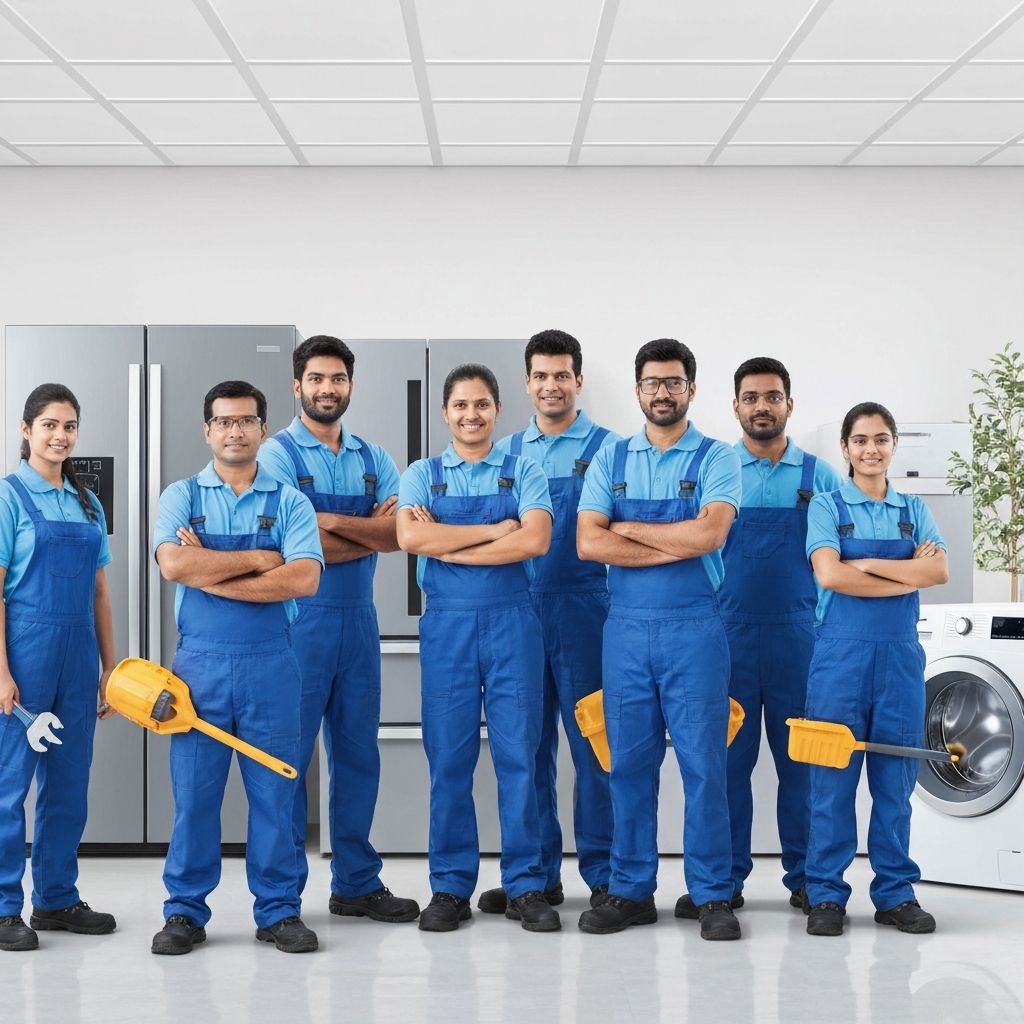 Fast Care Service Center team of certified technicians